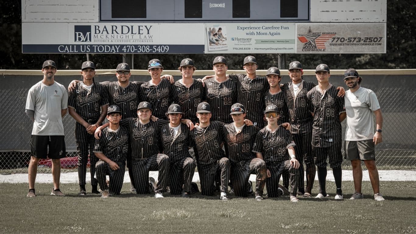 Ghost Premier Baseball team in action
